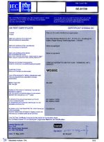 CB Certificate Of EMI Filter