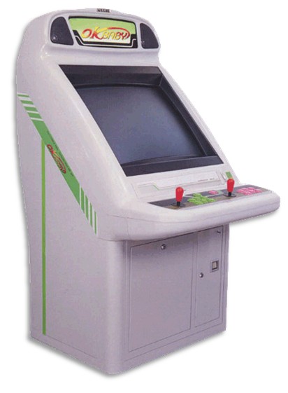 OK Baby sit-down arcade cabinet by WECHE