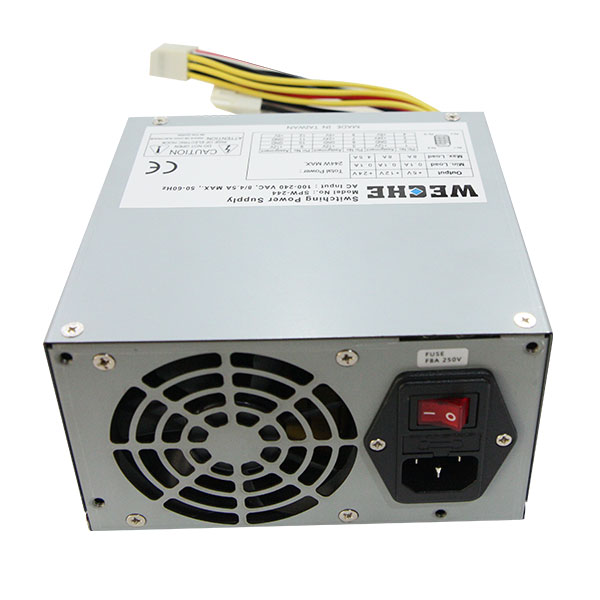 244W三組輸出具有PFC功能電源供應器